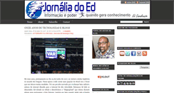 Desktop Screenshot of jornaliadoed.com.br