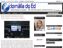 Tablet Screenshot of jornaliadoed.com.br